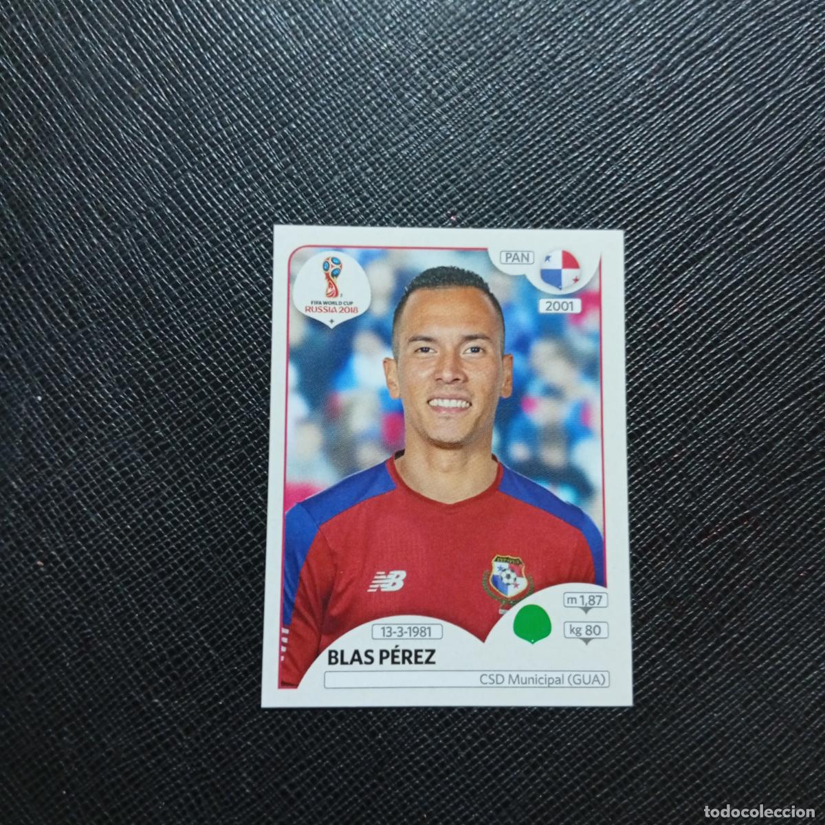 Cromos de f&uacute;tbol: 548 BLAS PEREZ PANAMA PANINI MUNDIAL RUSIA 2018 CROMO FUTBOL 18 - SIN PEGAR - CJ2 ..