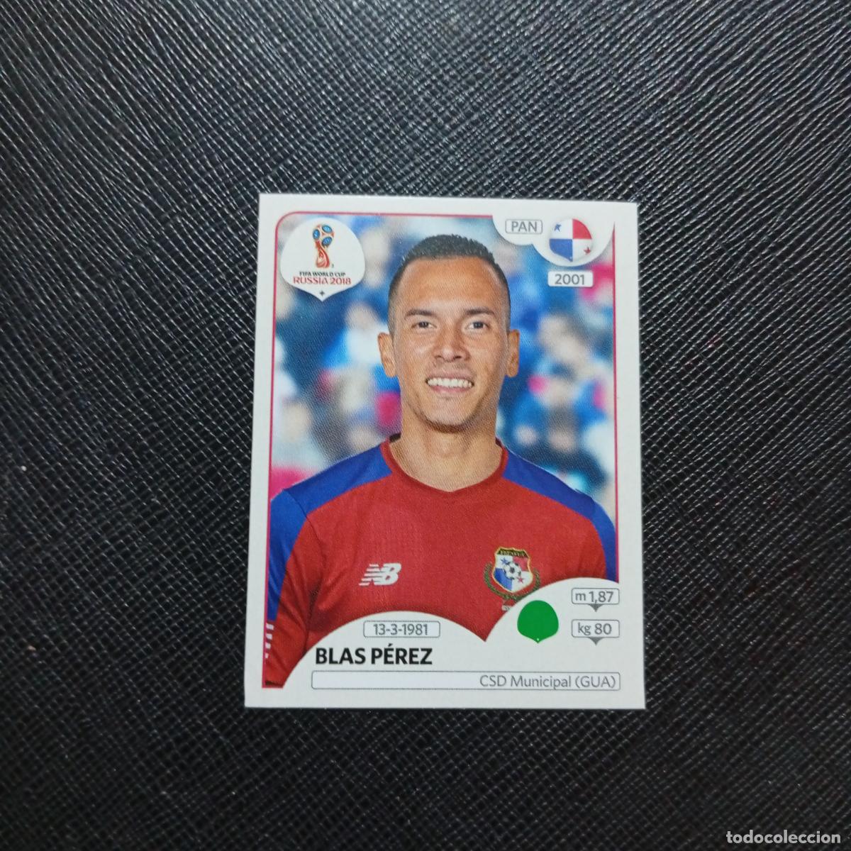 Fu&szlig;ball-Sticker: 548 BLAS PEREZ PANAMA PANINI MUNDIAL RUSIA 2018 CROMO FUTBOL 18 - SIN PEGAR - CJ2 .