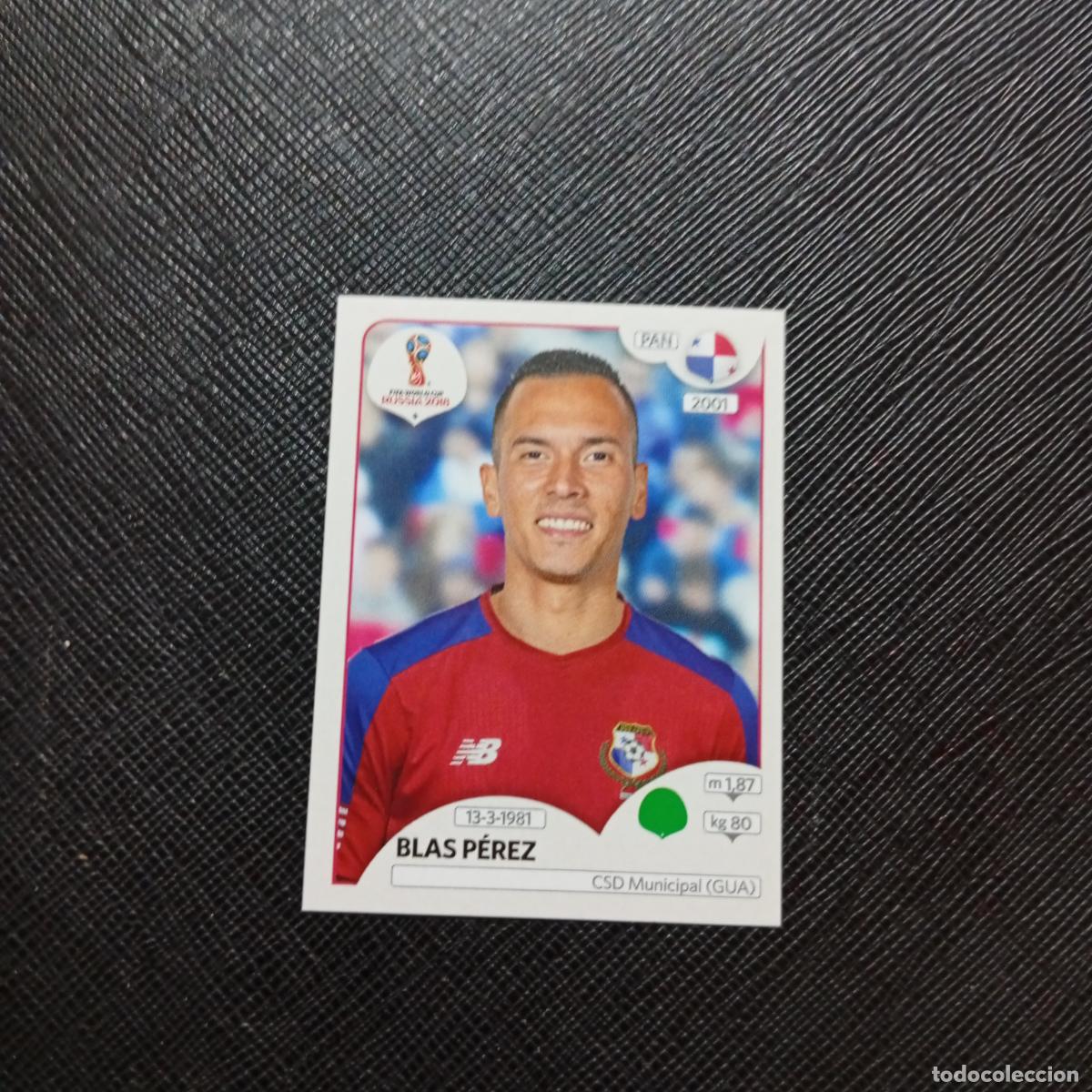 Fu&szlig;ball-Sticker: 548 BLAS PEREZ PANAMA PANINI MUNDIAL RUSIA 2018 CROMO FUTBOL 18 - SIN PEGAR - CJ2 .