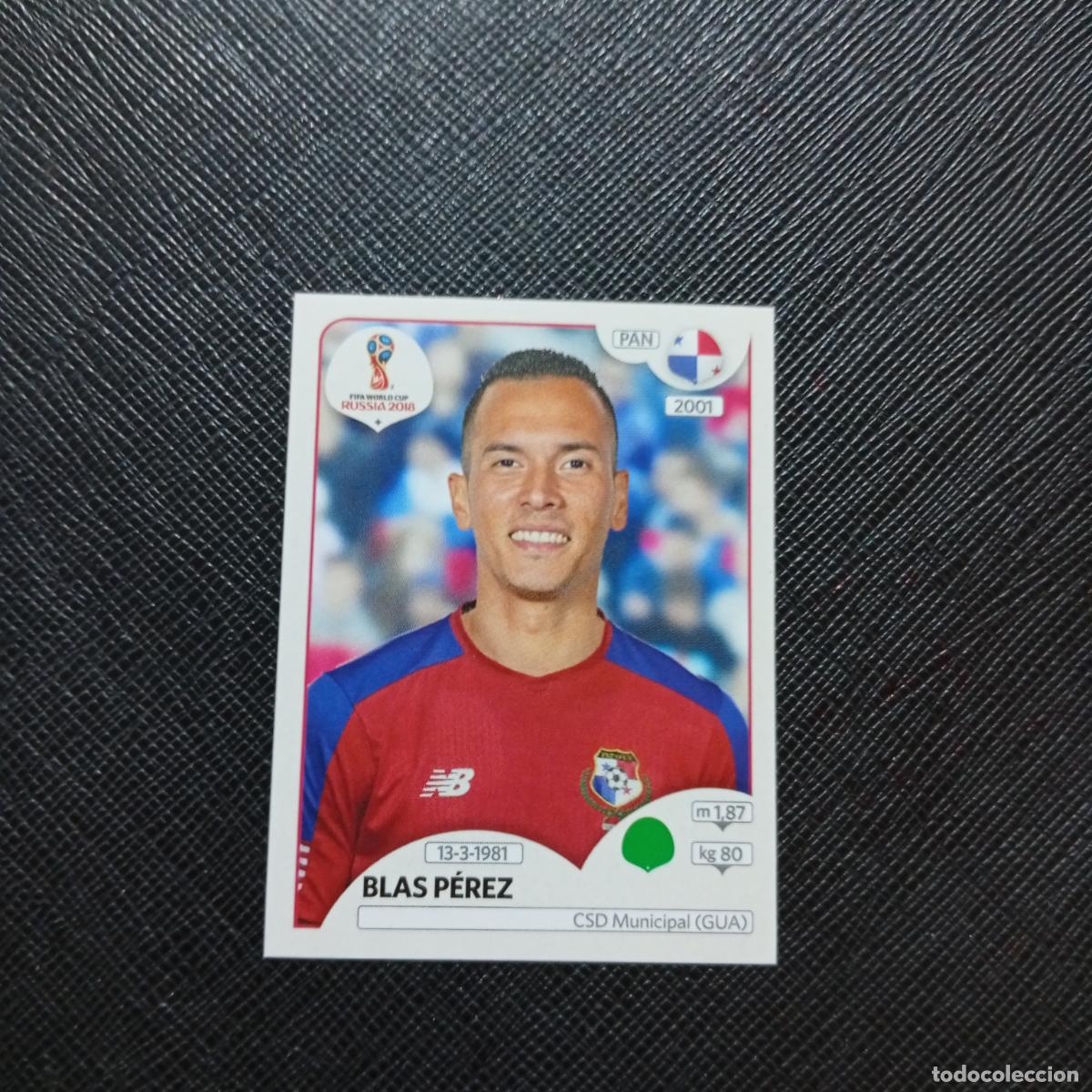 Fu&szlig;ball-Sticker: 548 BLAS PEREZ PANAMA PANINI MUNDIAL RUSIA 2018 CROMO FUTBOL 18 - SIN PEGAR - CJ2 .