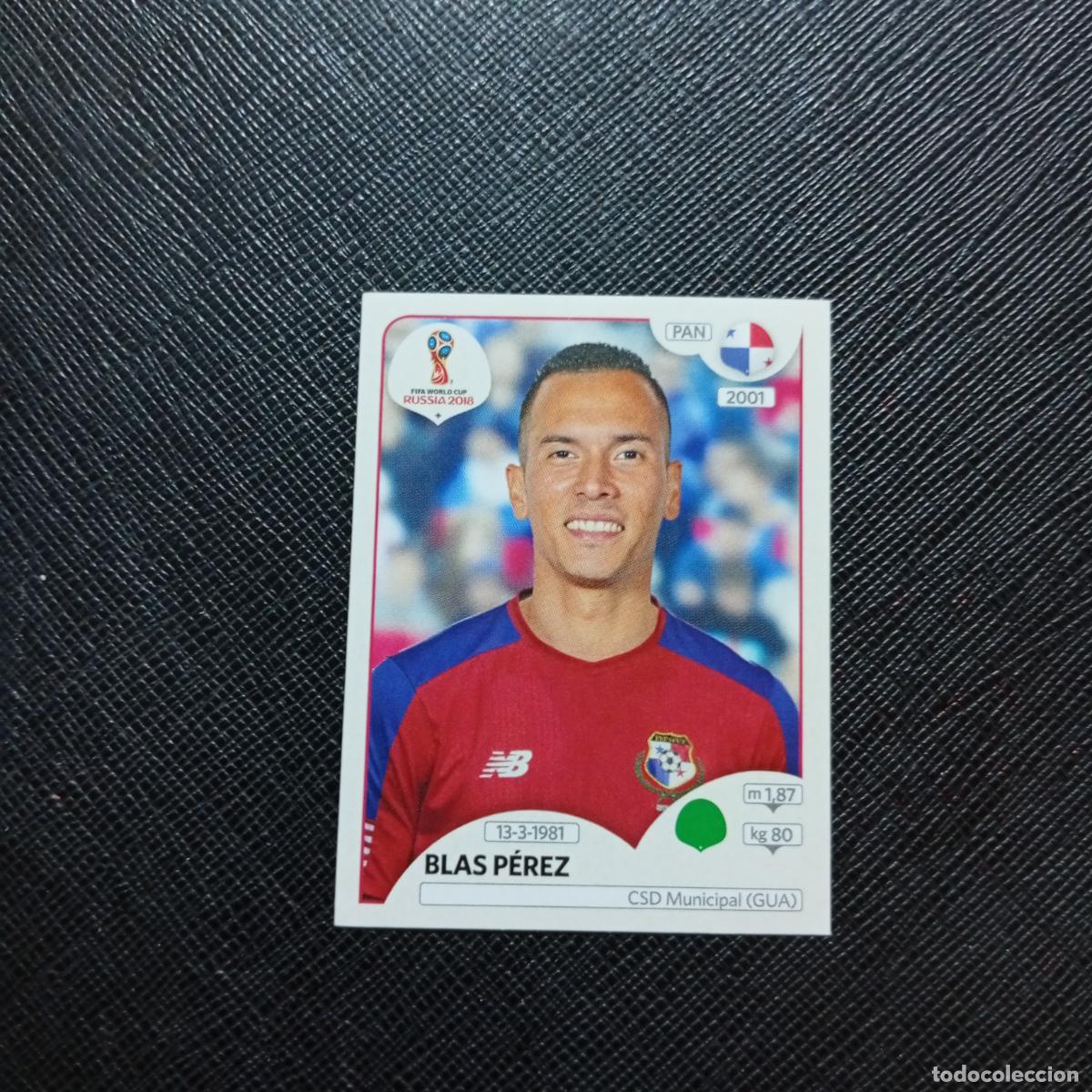 Fu&szlig;ball-Sticker: 548 BLAS PEREZ PANAMA PANINI MUNDIAL RUSIA 2018 CROMO FUTBOL 18 - SIN PEGAR - CJ2