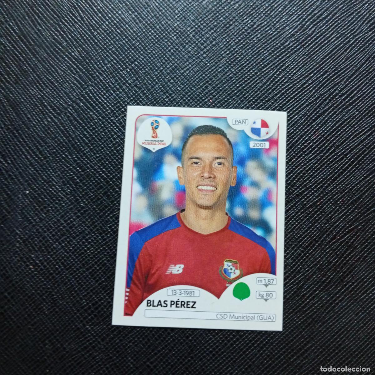 Fu&szlig;ball-Sticker: 548 BLAS PEREZ PANAMA PANINI MUNDIAL RUSIA 2018 CROMO FUTBOL 18 - SIN PEGAR - CJ2