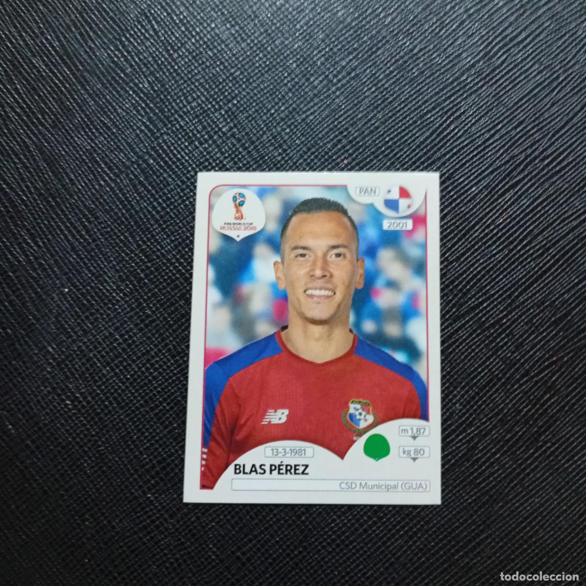 Fu&szlig;ball-Sticker: 548 BLAS PEREZ PANAMA PANINI MUNDIAL RUSIA 2018 CROMO FUTBOL 18 - SIN PEGAR - CJ2