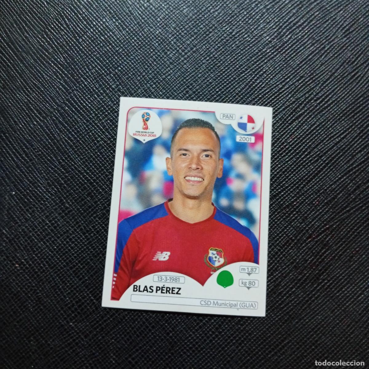 Fu&szlig;ball-Sticker: 548 BLAS PEREZ PANAMA PANINI MUNDIAL RUSIA 2018 CROMO FUTBOL 18 - SIN PEGAR - CJ2 ...