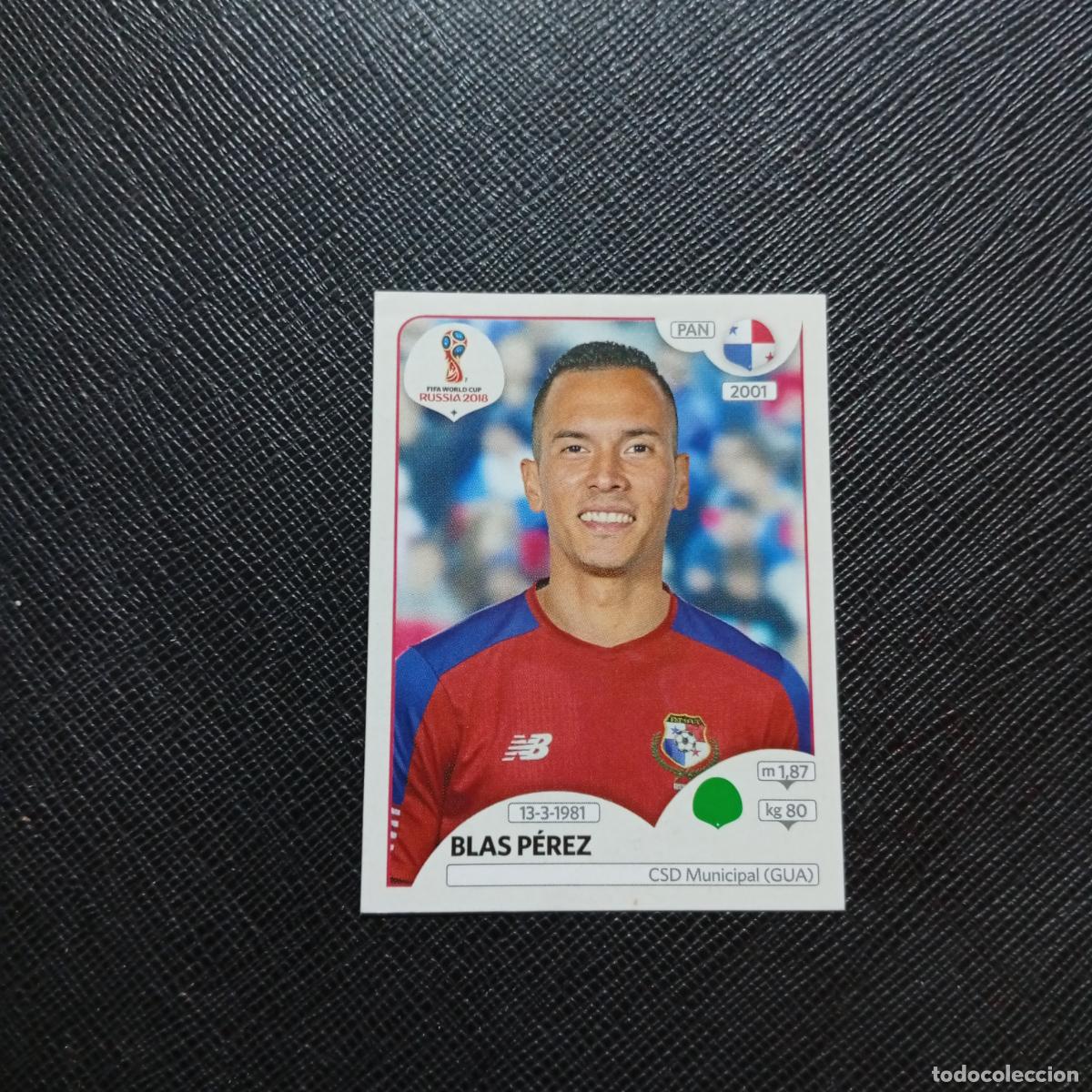 Fu&szlig;ball-Sticker: 548 BLAS PEREZ PANAMA PANINI MUNDIAL RUSIA 2018 CROMO FUTBOL 18 - SIN PEGAR - CJ2 ...