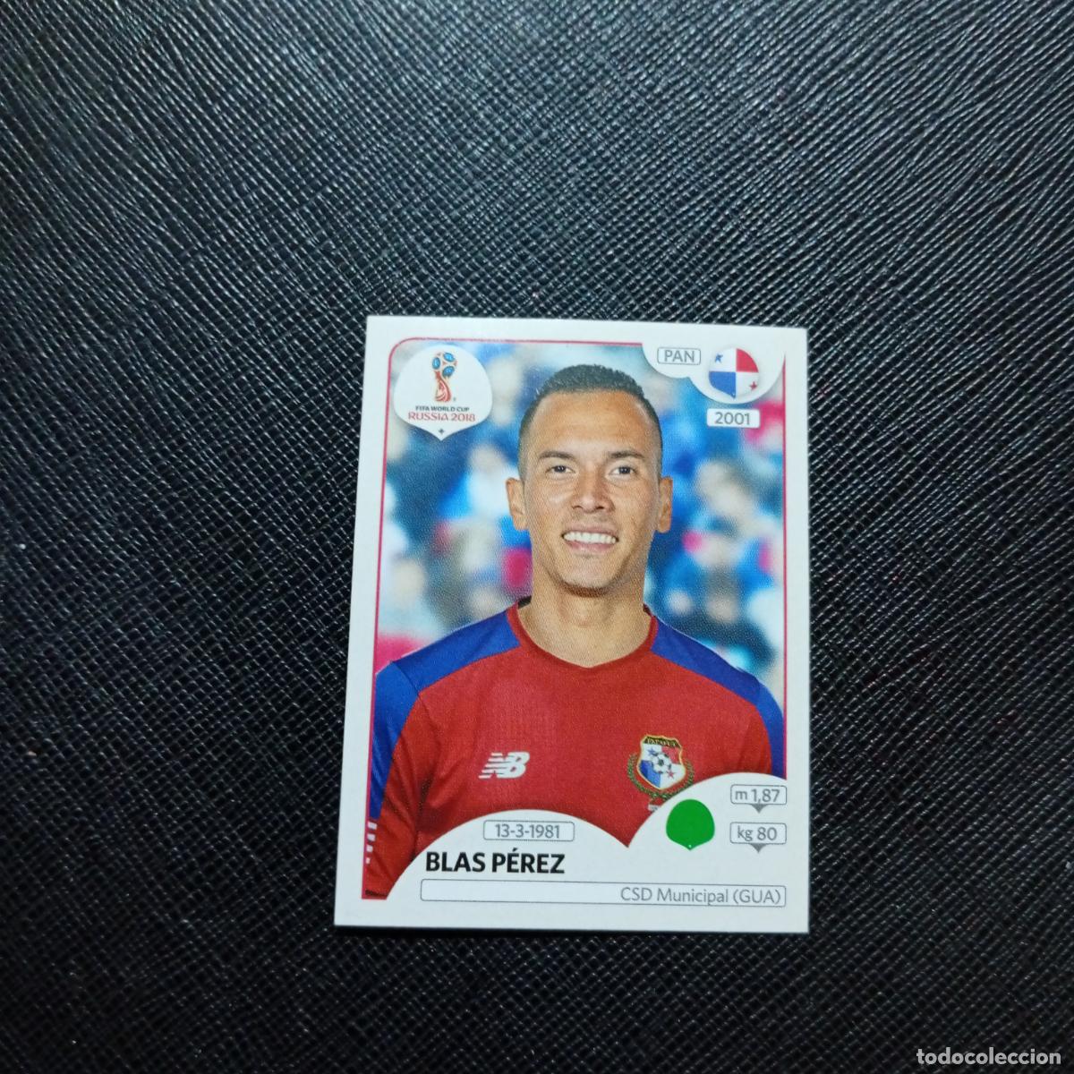 Fu&szlig;ball-Sticker: 548 BLAS PEREZ PANAMA PANINI MUNDIAL RUSIA 2018 CROMO FUTBOL 18 - SIN PEGAR - CJ2 ....