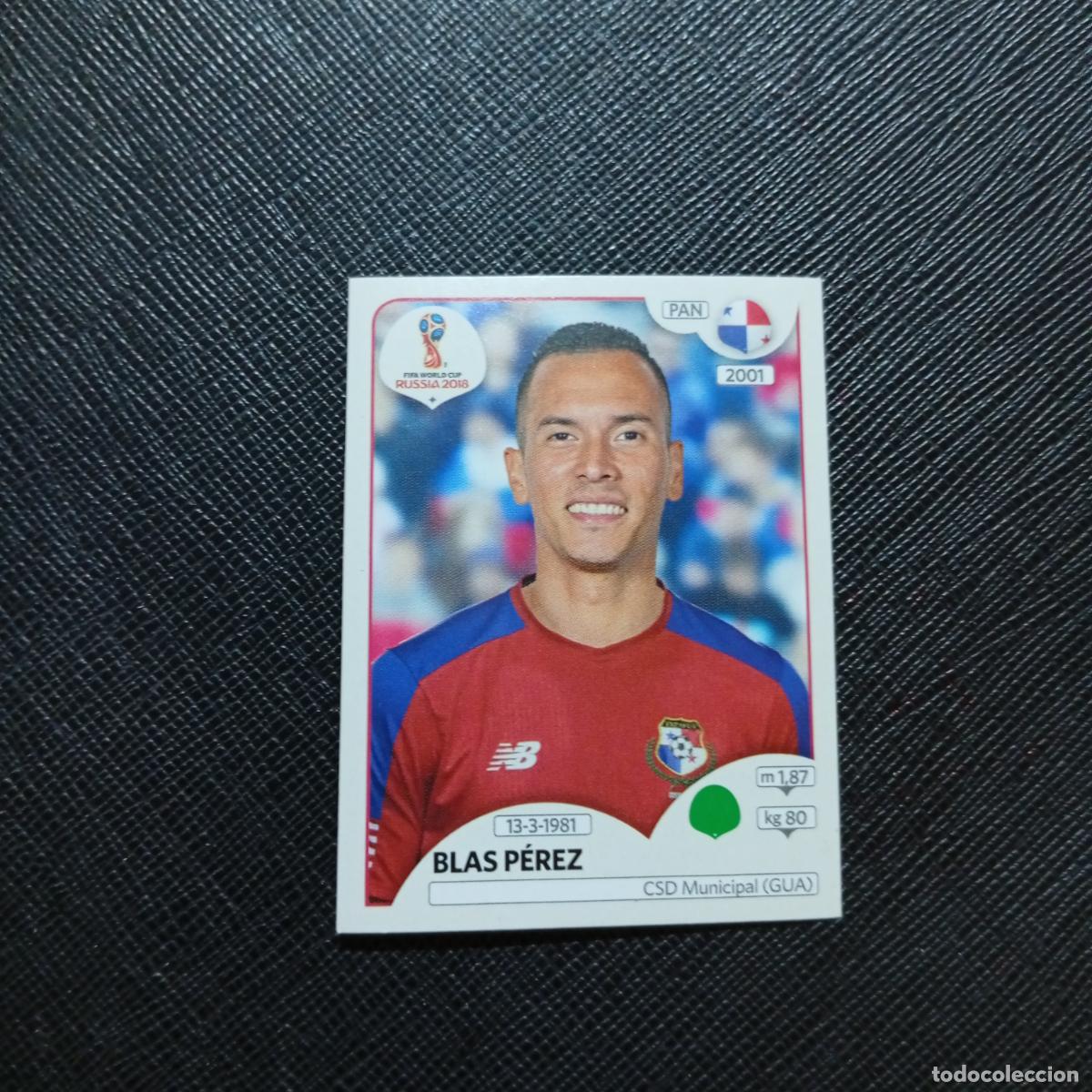 Fu&szlig;ball-Sticker: 548 BLAS PEREZ PANAMA PANINI MUNDIAL RUSIA 2018 CROMO FUTBOL 18 - SIN PEGAR - CJ2 ....