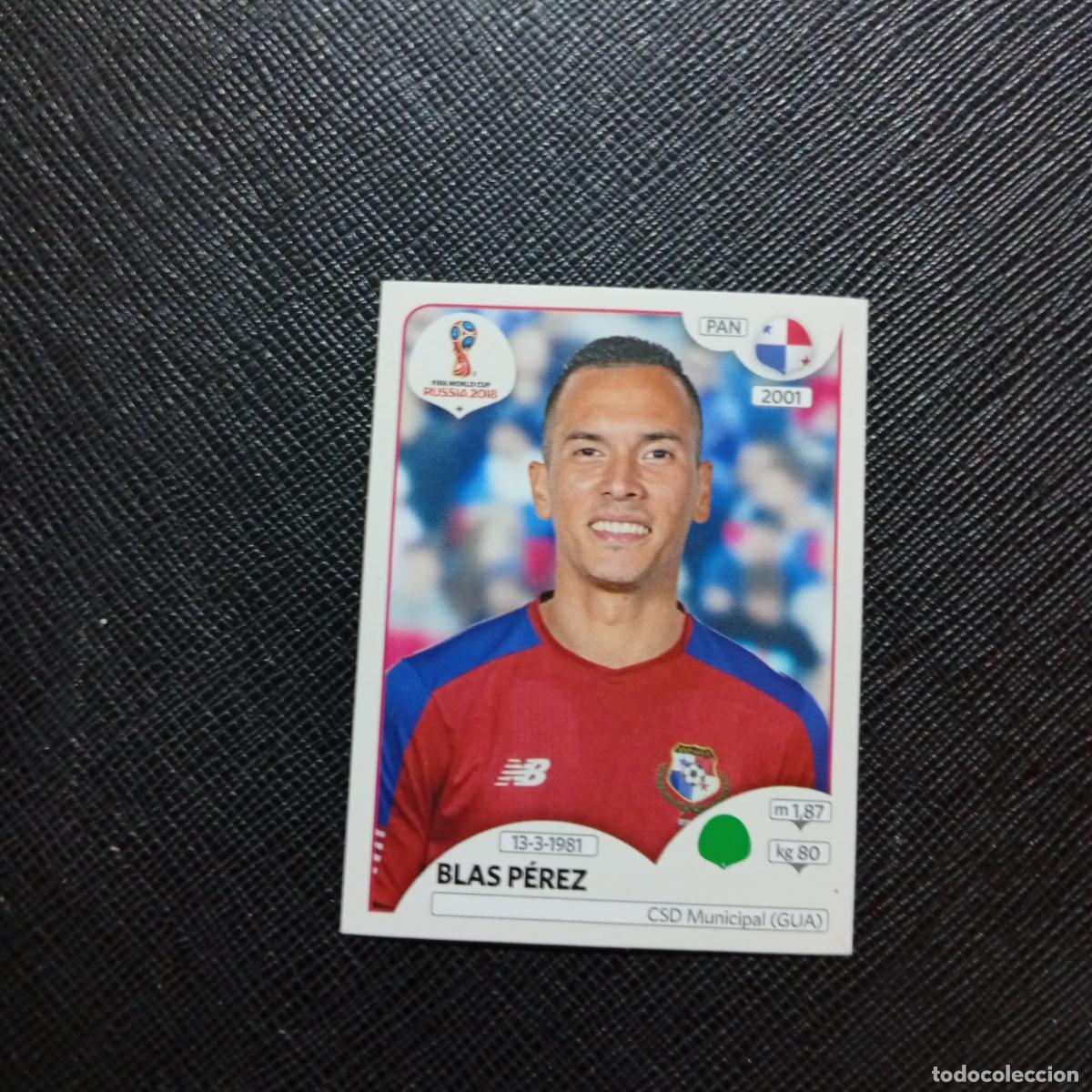 Fu&szlig;ball-Sticker: 548 BLAS PEREZ PANAMA PANINI MUNDIAL RUSIA 2018 CROMO FUTBOL 18 - SIN PEGAR - CJ2 .....