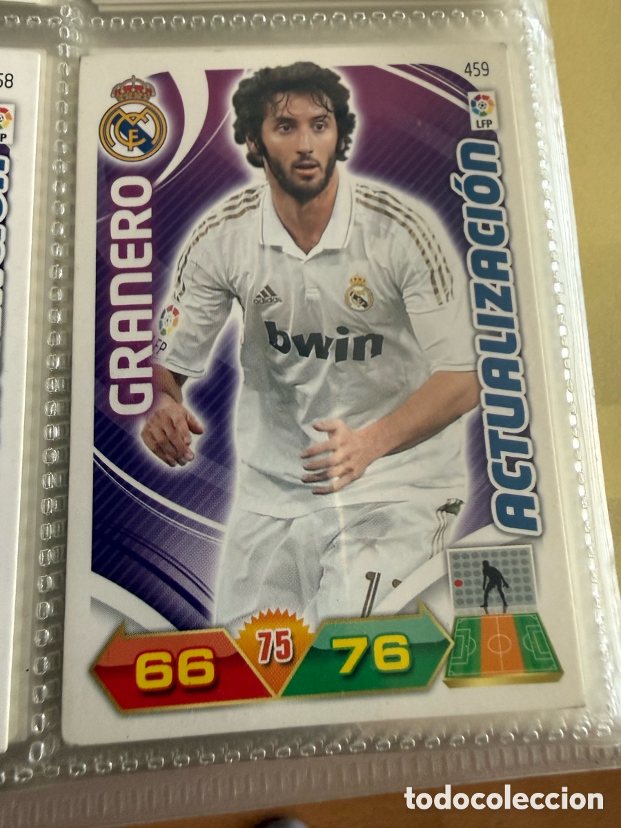 Fu&szlig;ball-Sticker: ADRENALYN XL. 2011-12. GRANERO ( Real Madrid). ACTUALIZACI&Oacute;N