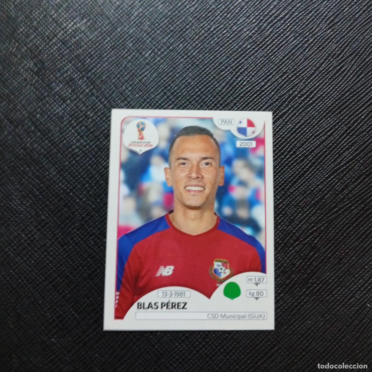 Fu&szlig;ball-Sticker: 548 BLAS PEREZ PANAMA PANINI MUNDIAL RUSIA 2018 CROMO FUTBOL 18 - SIN PEGAR - CJ2 .....