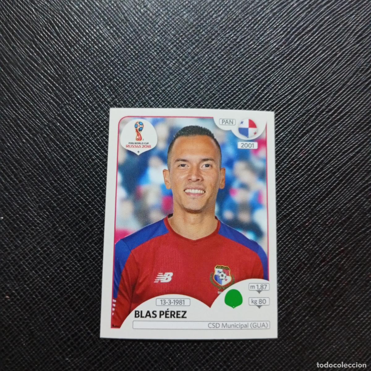 Fu&szlig;ball-Sticker: 548 BLAS PEREZ PANAMA PANINI MUNDIAL RUSIA 2018 CROMO FUTBOL 18 - SIN PEGAR - CJ2 ......