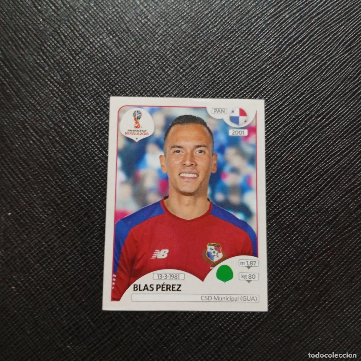 Fu&szlig;ball-Sticker: 548 BLAS PEREZ PANAMA PANINI MUNDIAL RUSIA 2018 CROMO FUTBOL 18 - SIN PEGAR - CJ2 .......