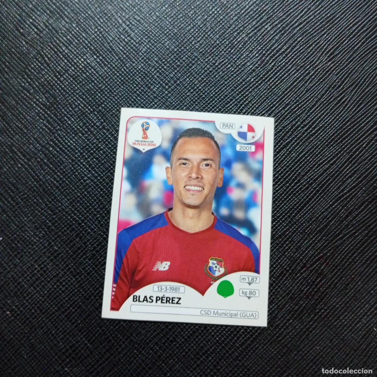 Fu&szlig;ball-Sticker: 548 BLAS PEREZ PANAMA PANINI MUNDIAL RUSIA 2018 CROMO FUTBOL 18 - SIN PEGAR - CJ2 ........
