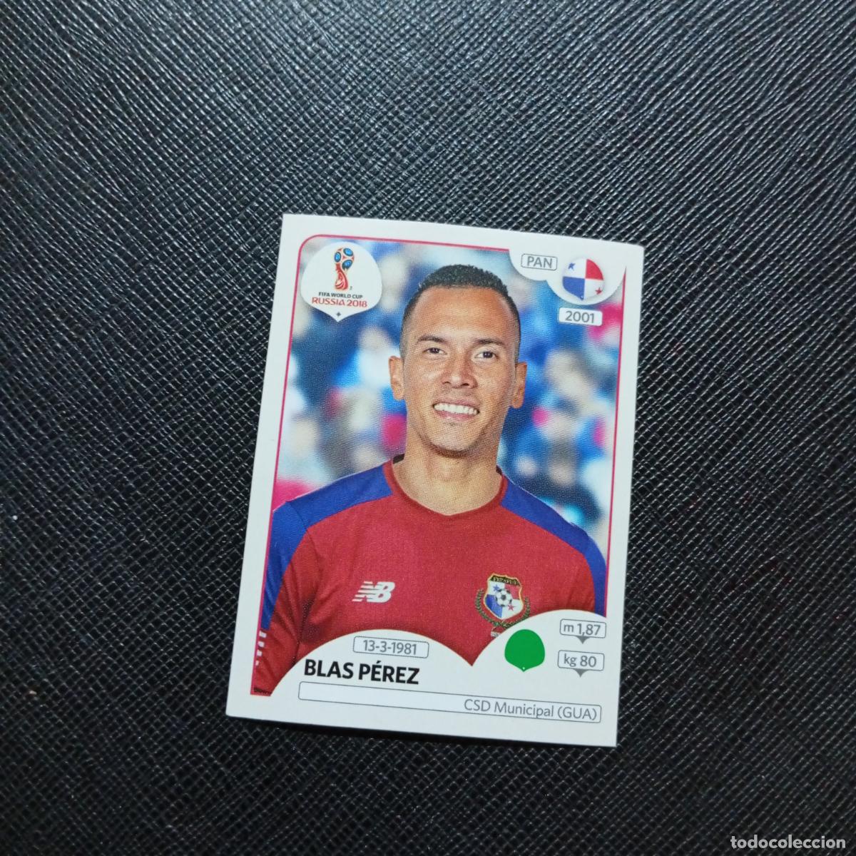 Cartes &agrave; collectionner de Football: 548 BLAS PEREZ PANAMA PANINI MUNDIAL RUSIA 2018 CROMO FUTBOL 18 - SIN PEGAR - CJ2 .........
