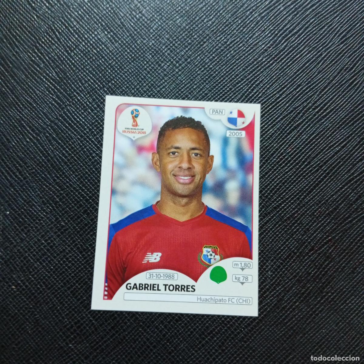 Football Stickers: 549 GABRIEL TORRES PANAMA PANINI MUNDIAL RUSIA 2018 CROMO FUTBOL 18 - SIN PEGAR - CJ2 B