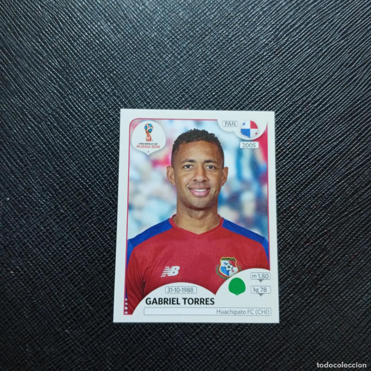 Football Stickers: 549 GABRIEL TORRES PANAMA PANINI MUNDIAL RUSIA 2018 CROMO FUTBOL 18 - SIN PEGAR - CJ2