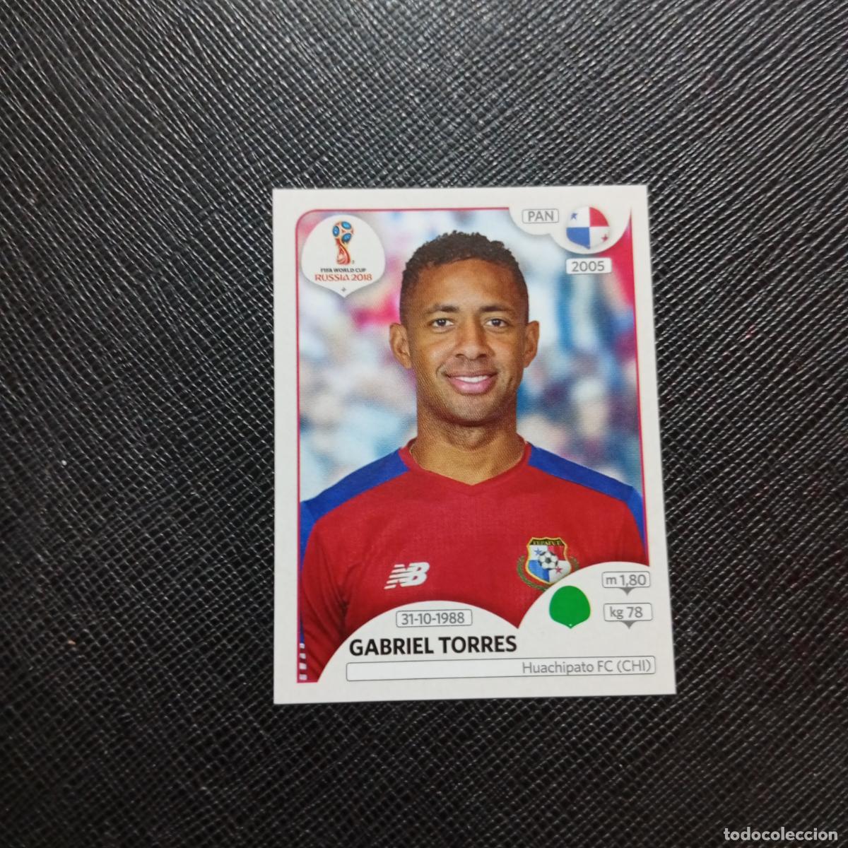 Football Stickers: 549 GABRIEL TORRES PANAMA PANINI MUNDIAL RUSIA 2018 CROMO FUTBOL 18 - SIN PEGAR - CJ2