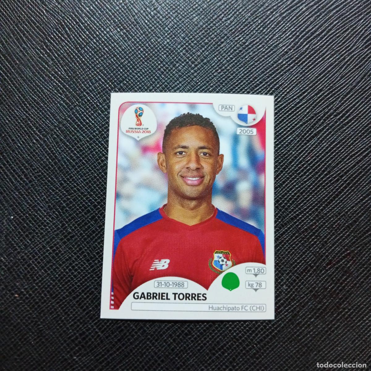Football Stickers: 549 GABRIEL TORRES PANAMA PANINI MUNDIAL RUSIA 2018 CROMO FUTBOL 18 - SIN PEGAR - CJ2 .