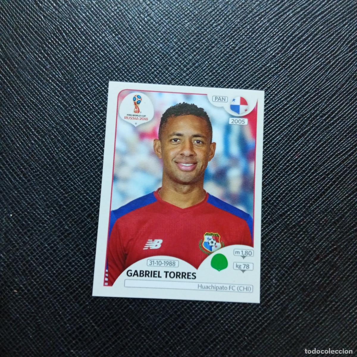 Cromos de f&uacute;tbol: 549 GABRIEL TORRES PANAMA PANINI MUNDIAL RUSIA 2018 CROMO FUTBOL 18 - SIN PEGAR - CJ2 ..