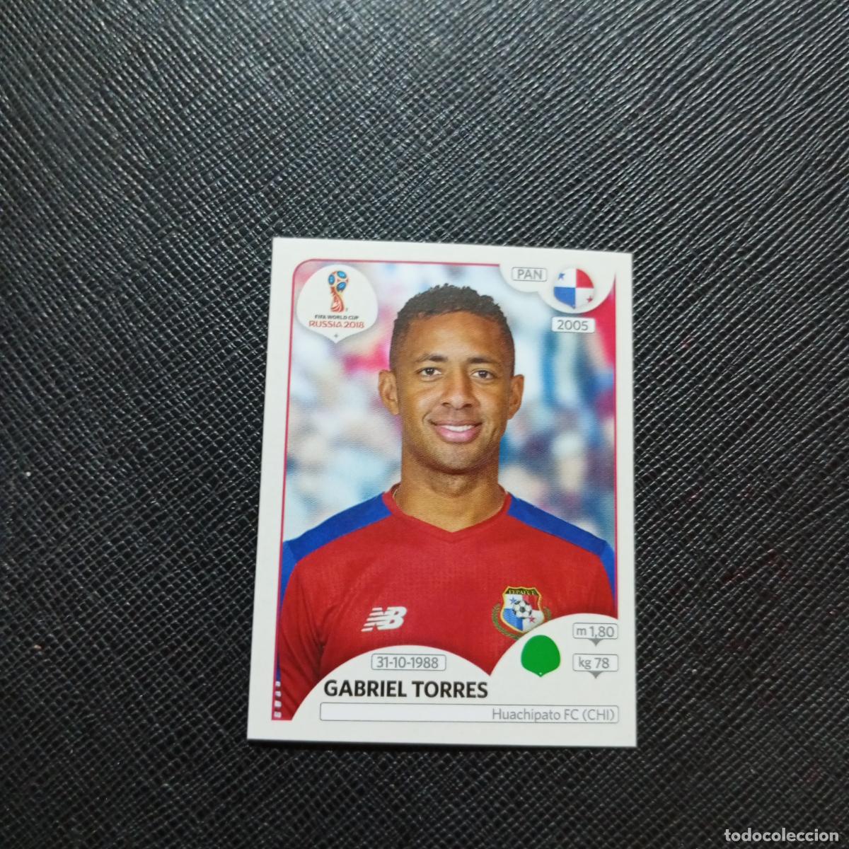 Cromos de f&uacute;tbol: 549 GABRIEL TORRES PANAMA PANINI MUNDIAL RUSIA 2018 CROMO FUTBOL 18 - SIN PEGAR - CJ2 .....