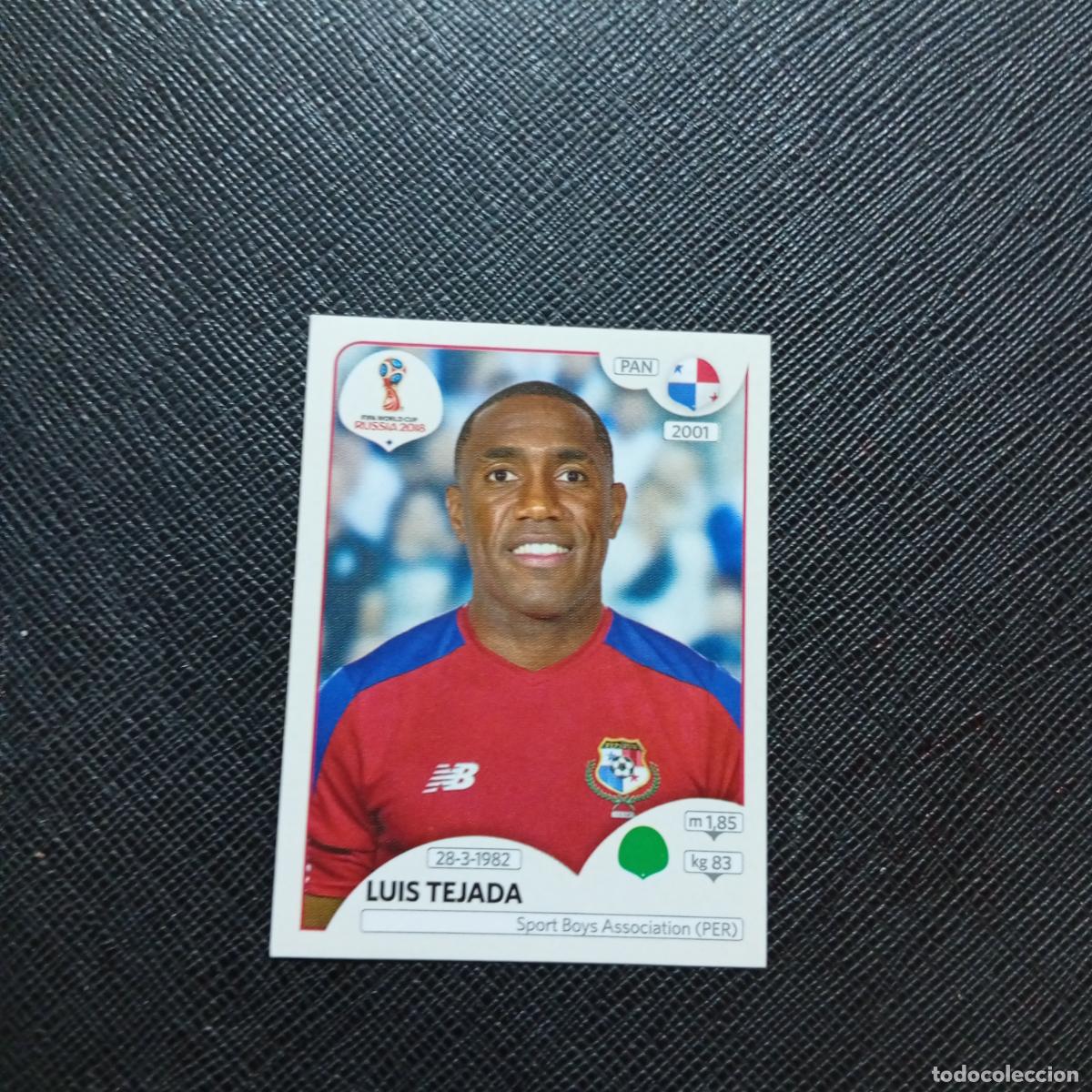 Cromos de f&uacute;tbol: 550 LUSI TEJADA PANAMA PANINI MUNDIAL RUSIA 2018 CROMO FUTBOL 18 - SIN PEGAR - CJ2