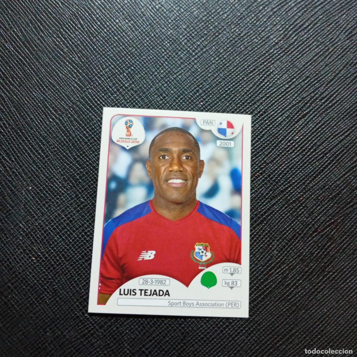 Cromos de f&uacute;tbol: 550 LUIS TEJADA PANAMA PANINI MUNDIAL RUSIA 2018 CROMO FUTBOL 18 - SIN PEGAR - CJ2