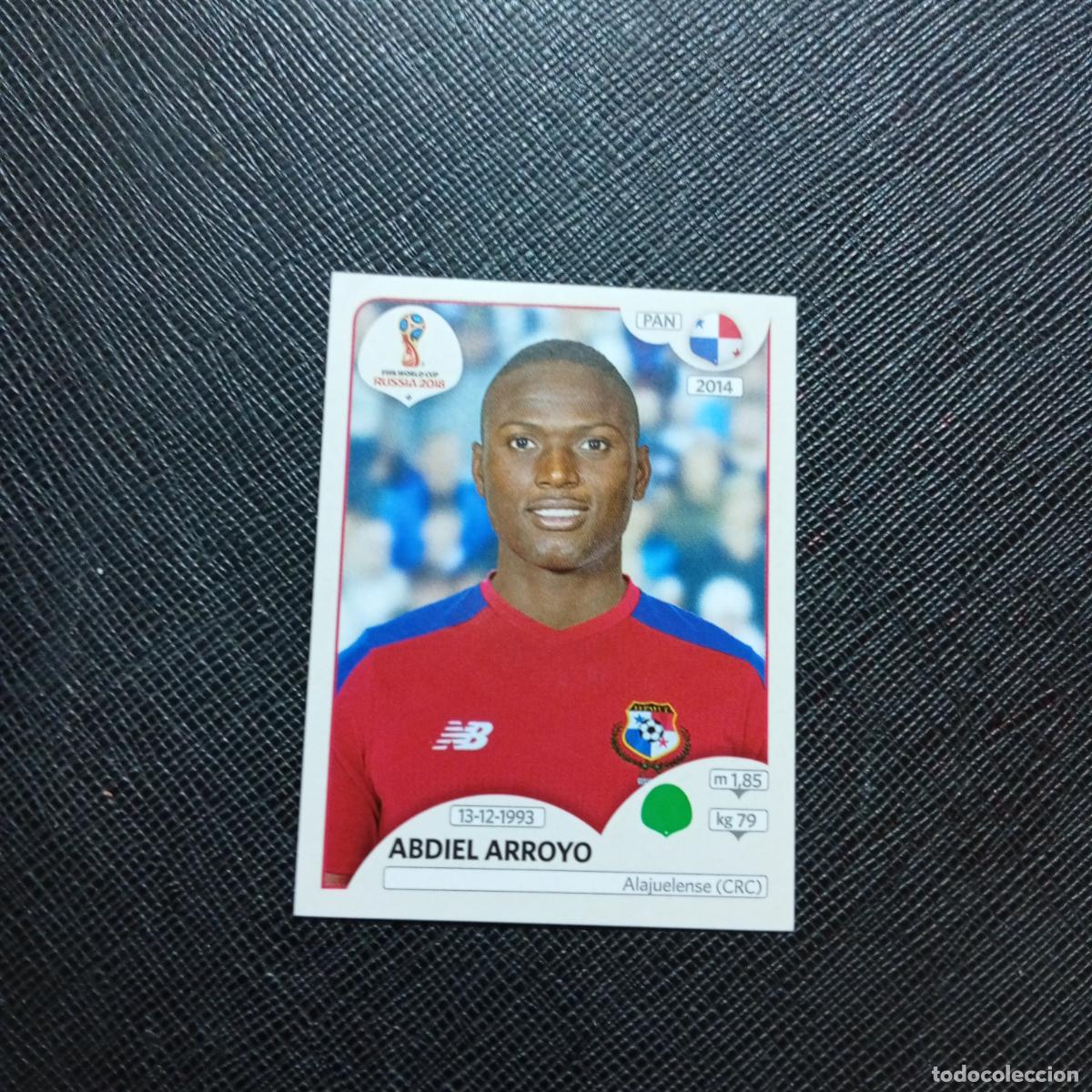 Cromos de f&uacute;tbol: 551 ABDIEL ARROYO PANAMA PANINI MUNDIAL RUSIA 2018 CROMO FUTBOL 18 - SIN PEGAR - CJ2