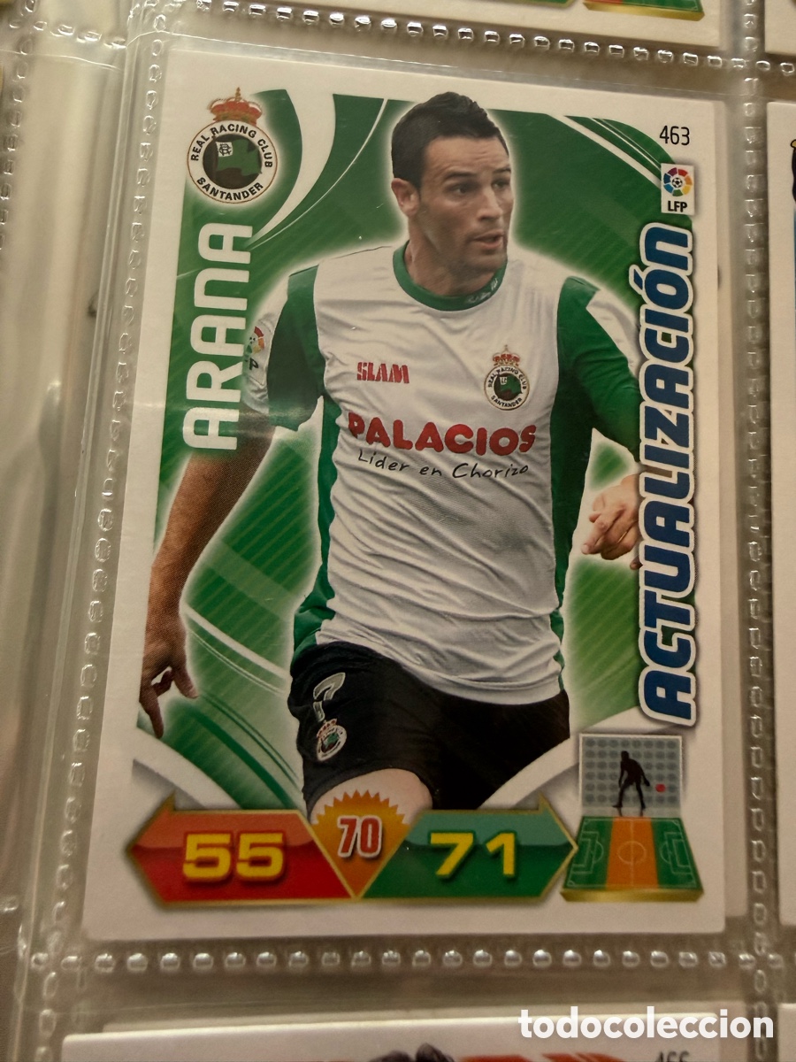 Cromos de f&uacute;tbol: ADRENALYN XL. 2011-12. ARANA ( Racing). ACTUALIZACI&Oacute;N
