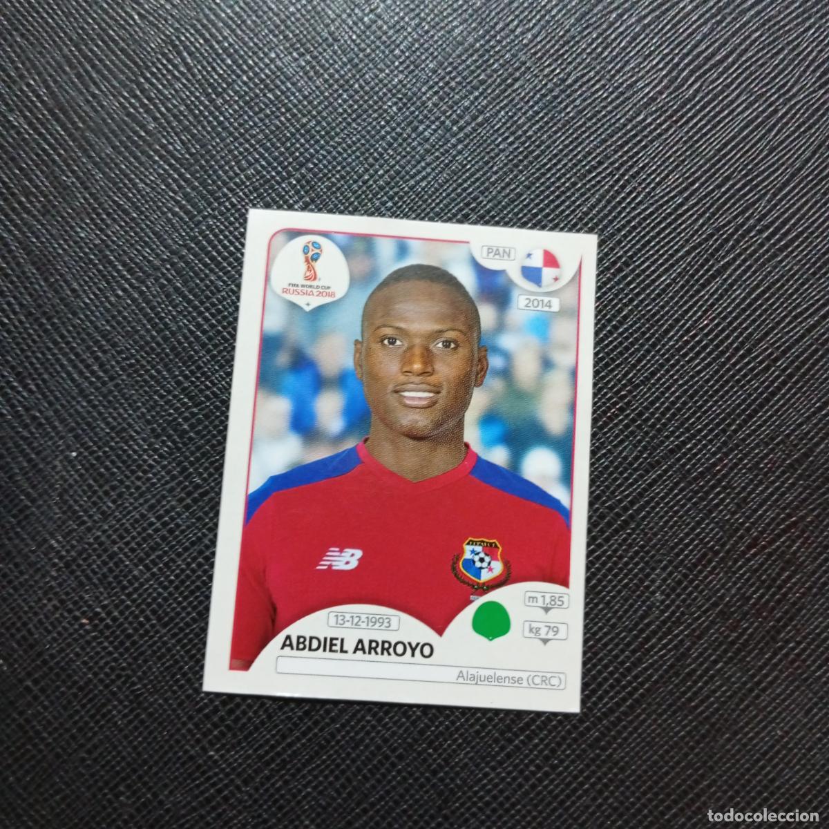 Cromos de f&uacute;tbol: 551 ABDIEL ARROYO PANAMA PANINI MUNDIAL RUSIA 2018 CROMO FUTBOL 18 - SIN PEGAR - CJ2 .