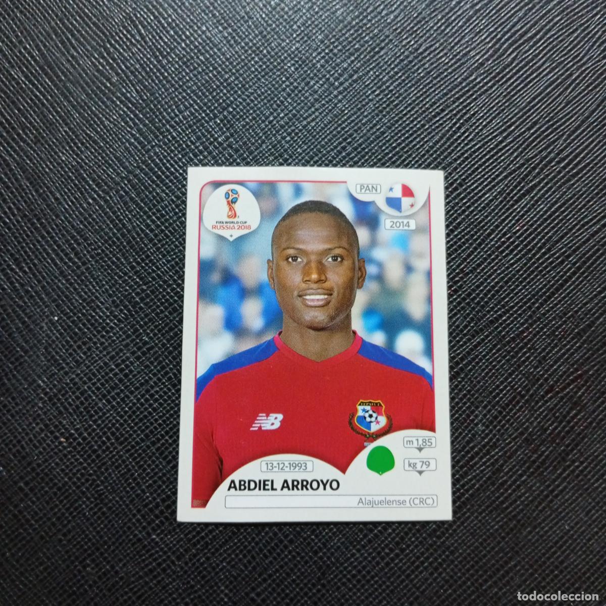 Cromos de f&uacute;tbol: 551 ABDIEL ARROYO PANAMA PANINI MUNDIAL RUSIA 2018 CROMO FUTBOL 18 - SIN PEGAR - CJ2 ..