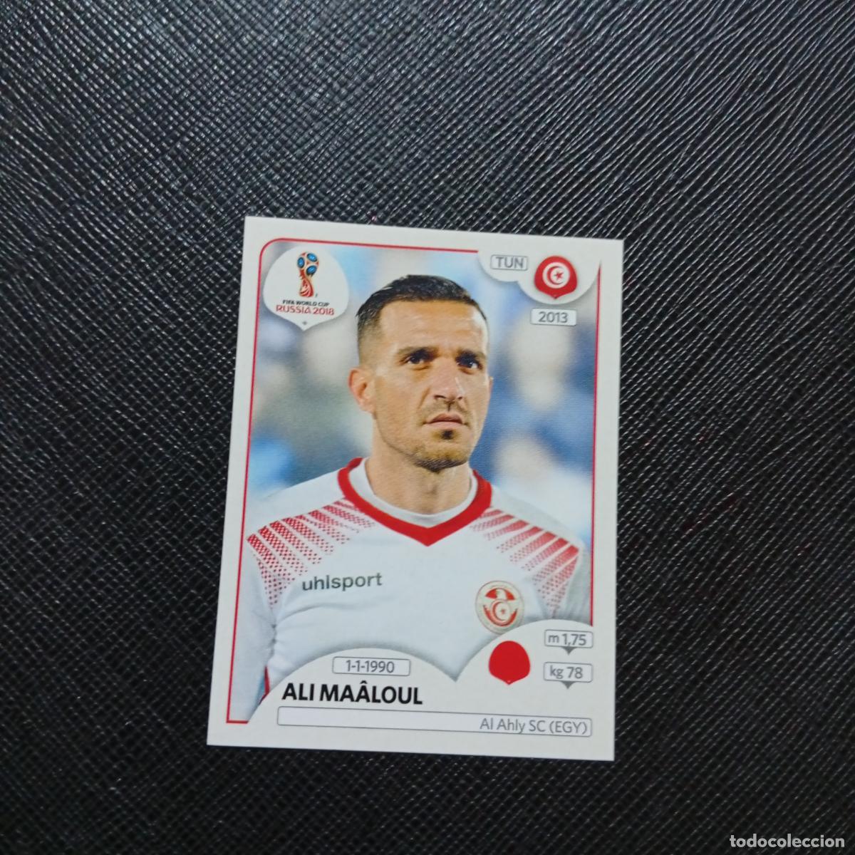 Cromos de f&uacute;tbol: 555 ALI MAALOUL TUNEZ PANINI MUNDIAL RUSIA 2018 CROMO FUTBOL 18 - SIN PEGAR - CJ2 ...