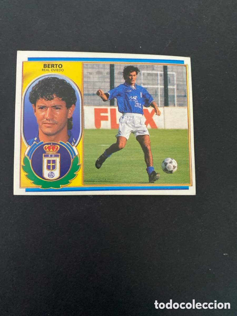Cromos de f&uacute;tbol: Cromo liga 96/97 Real Oviedo nunca pegado