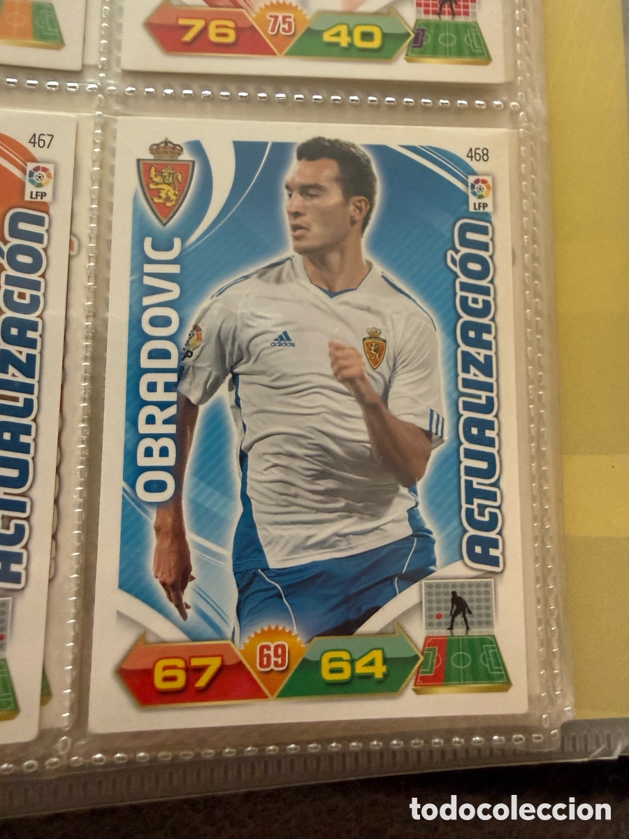 Cromos de f&uacute;tbol: ADRENALYN XL. 2011-12. OBRADOVIC ( Real Zaragoza). ACTUALIZACI&Oacute;N