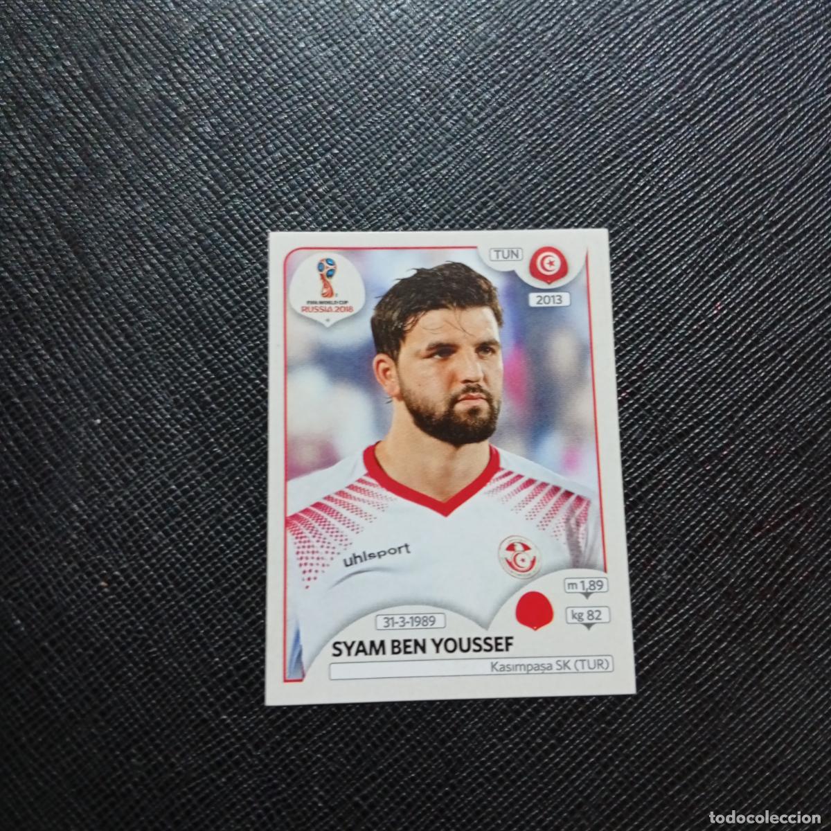 Cromos de f&uacute;tbol: 556 BEN YOUSSEF TUNEZ PANINI MUNDIAL RUSIA 2018 CROMO FUTBOL 18 - SIN PEGAR - CJ2 ..