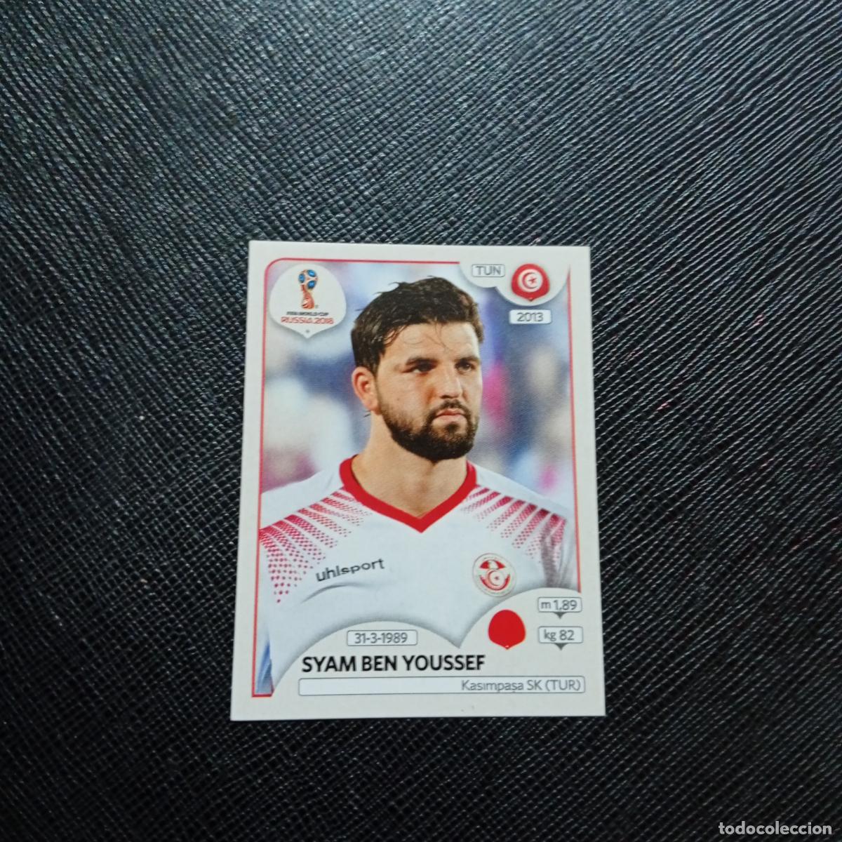 Cromos de f&uacute;tbol: 556 BEN YOUSSEF TUNEZ PANINI MUNDIAL RUSIA 2018 CROMO FUTBOL 18 - SIN PEGAR - CJ2 ...