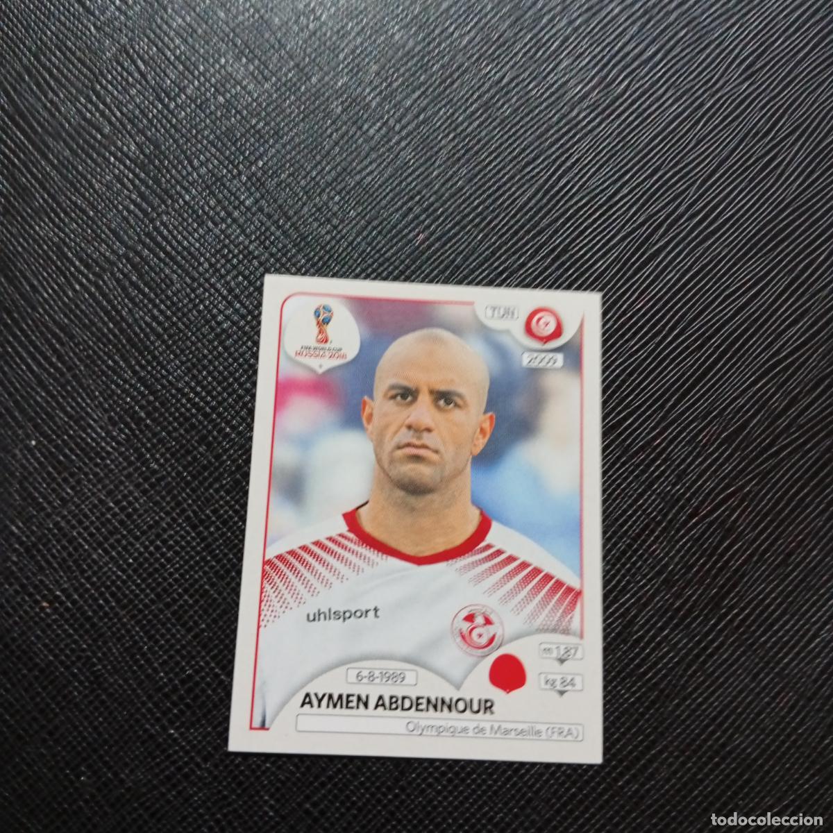 Cromos de Futebol: 557 AYMEN ABDENNOUR TUNEZ PANINI MUNDIAL RUSIA 2018 CROMO FUTBOL 18 - SIN PEGAR - CJ2