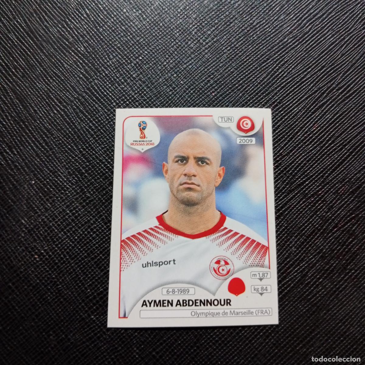 Cromos de Futebol: 557 AYMEN ABDENNOUR TUNEZ PANINI MUNDIAL RUSIA 2018 CROMO FUTBOL 18 - SIN PEGAR - CJ2 .