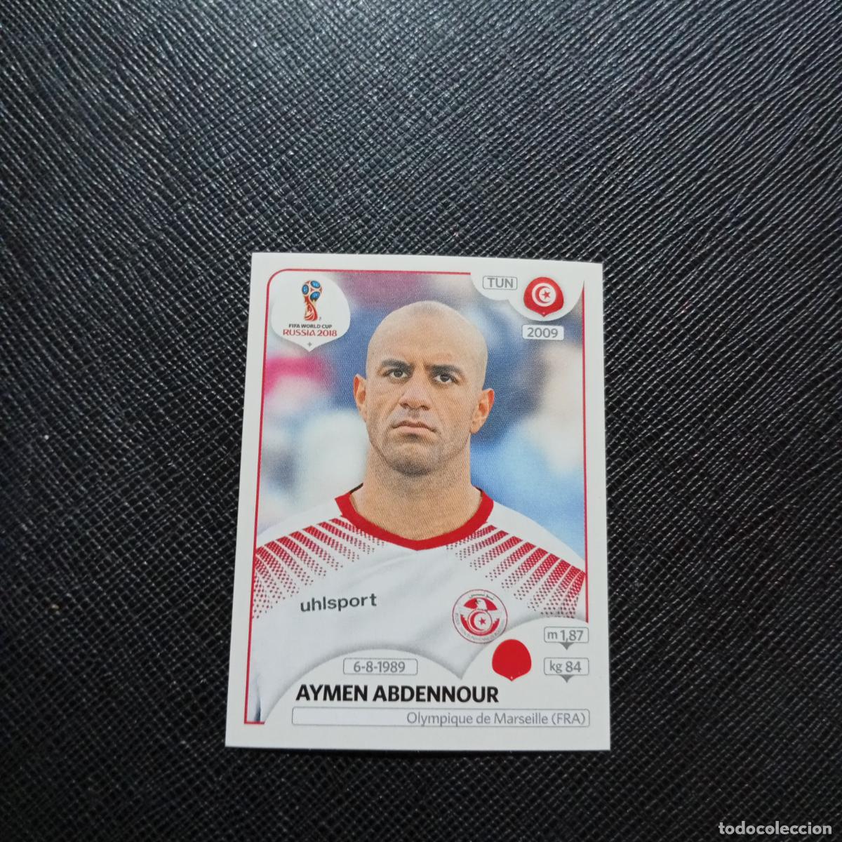 Cromos de Futebol: 557 AYMEN ABDENNOUR TUNEZ PANINI MUNDIAL RUSIA 2018 CROMO FUTBOL 18 - SIN PEGAR - CJ2 ..