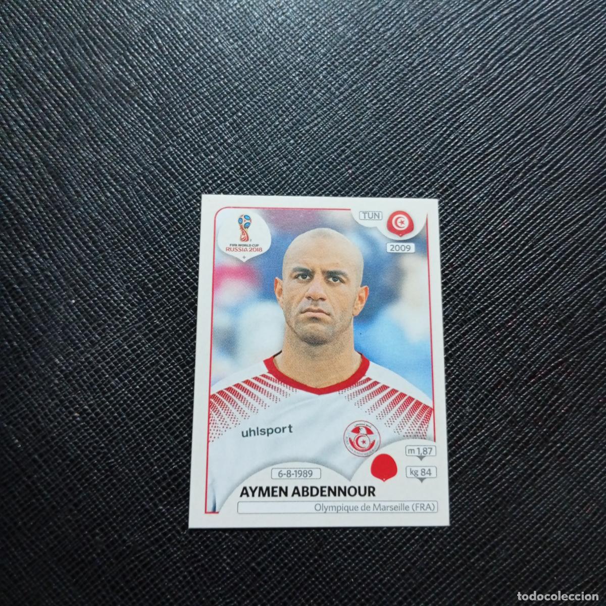 Cromos de Futebol: 557 AYMEN ABDENNOUR TUNEZ PANINI MUNDIAL RUSIA 2018 CROMO FUTBOL 18 - SIN PEGAR - CJ2 ...