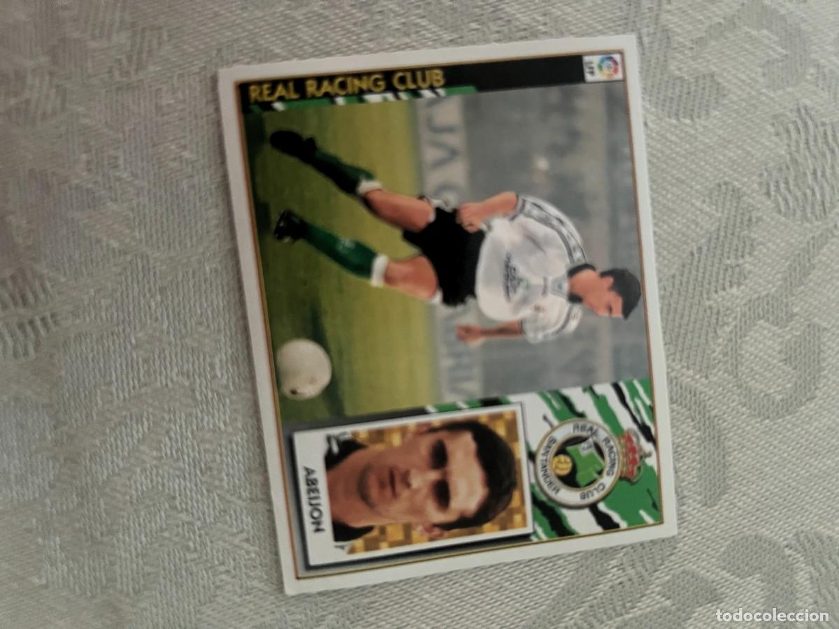 Cromos de Futebol: ABEIJON RACING DE SANTANDER COLOCA SIN PEGAR LIGA ESTE 1997 1998