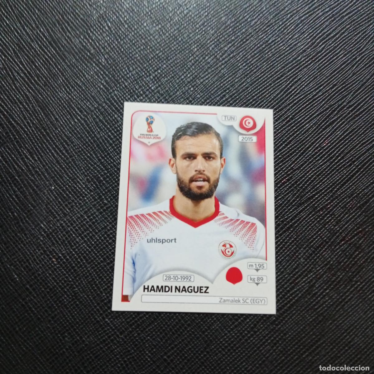 Cromos de Futebol: 558 HAMDI NAGUEZ TUNEZ PANINI MUNDIAL RUSIA 2018 CROMO FUTBOL 18 - SIN PEGAR - CJ2