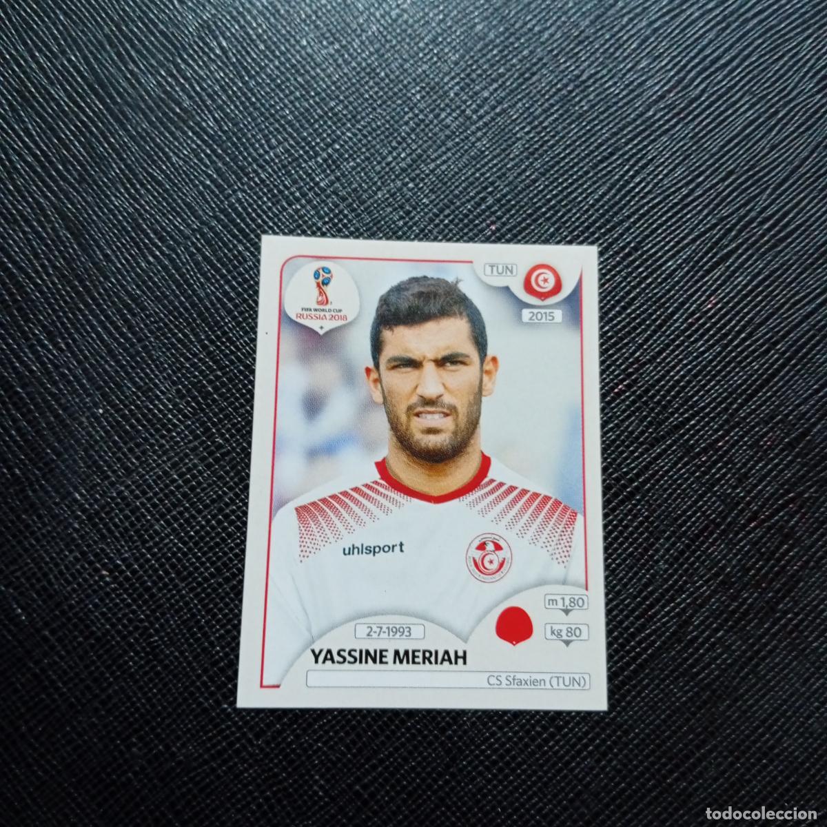 Cromos de Futebol: 559 YASSINE MERIAH TUNEZ PANINI MUNDIAL RUSIA 2018 CROMO FUTBOL 18 - SIN PEGAR - CJ2