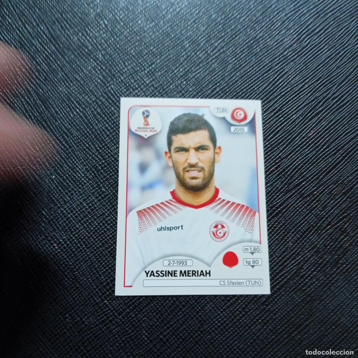 Cromos de Futebol: 559 YASSINE MERIAH TUNEZ PANINI MUNDIAL RUSIA 2018 CROMO FUTBOL 18 - SIN PEGAR - CJ2