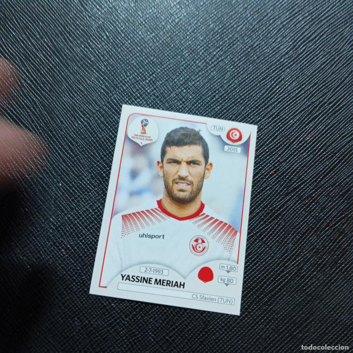 Cromos de Futebol: 559 YASSINE MERIAH TUNEZ PANINI MUNDIAL RUSIA 2018 CROMO FUTBOL 18 - SIN PEGAR - CJ2 .