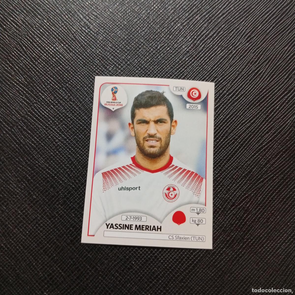 Cromos de Futebol: 559 YASSINE MERIAH TUNEZ PANINI MUNDIAL RUSIA 2018 CROMO FUTBOL 18 - SIN PEGAR - CJ2 ..