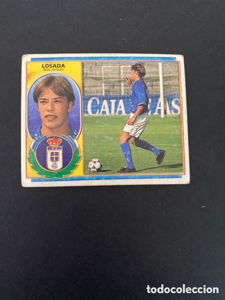 Cromos de f&uacute;tbol: Cromo liga 96/97 Real Oviedo nunca pegado