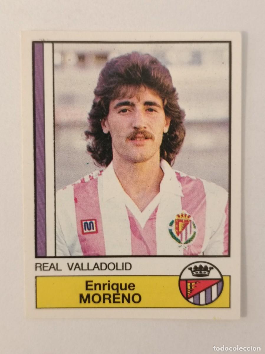 Cromos de f&uacute;tbol: #309 MORENO (REAL VALLADOLID) FUTBOL 87 PANINI