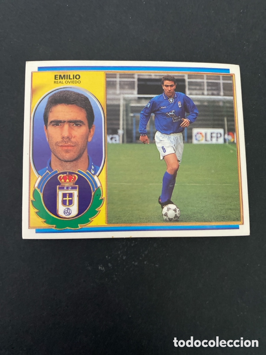Cromos de f&uacute;tbol: Cromo liga 96/97 Real Oviedo nunca pegado