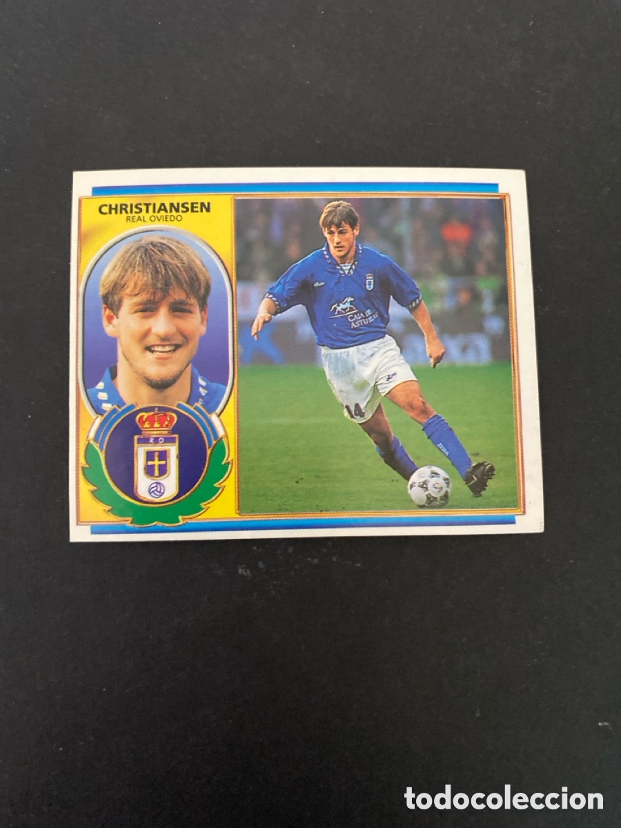 Cromos de f&uacute;tbol: Cromo liga 96/97 Real Oviedo nunca pegado
