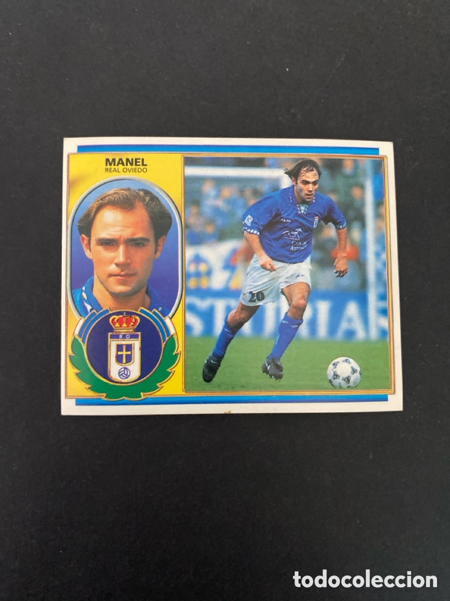 Cromos de f&uacute;tbol: Cromo liga 96/97 Real Oviedo nunca pegado